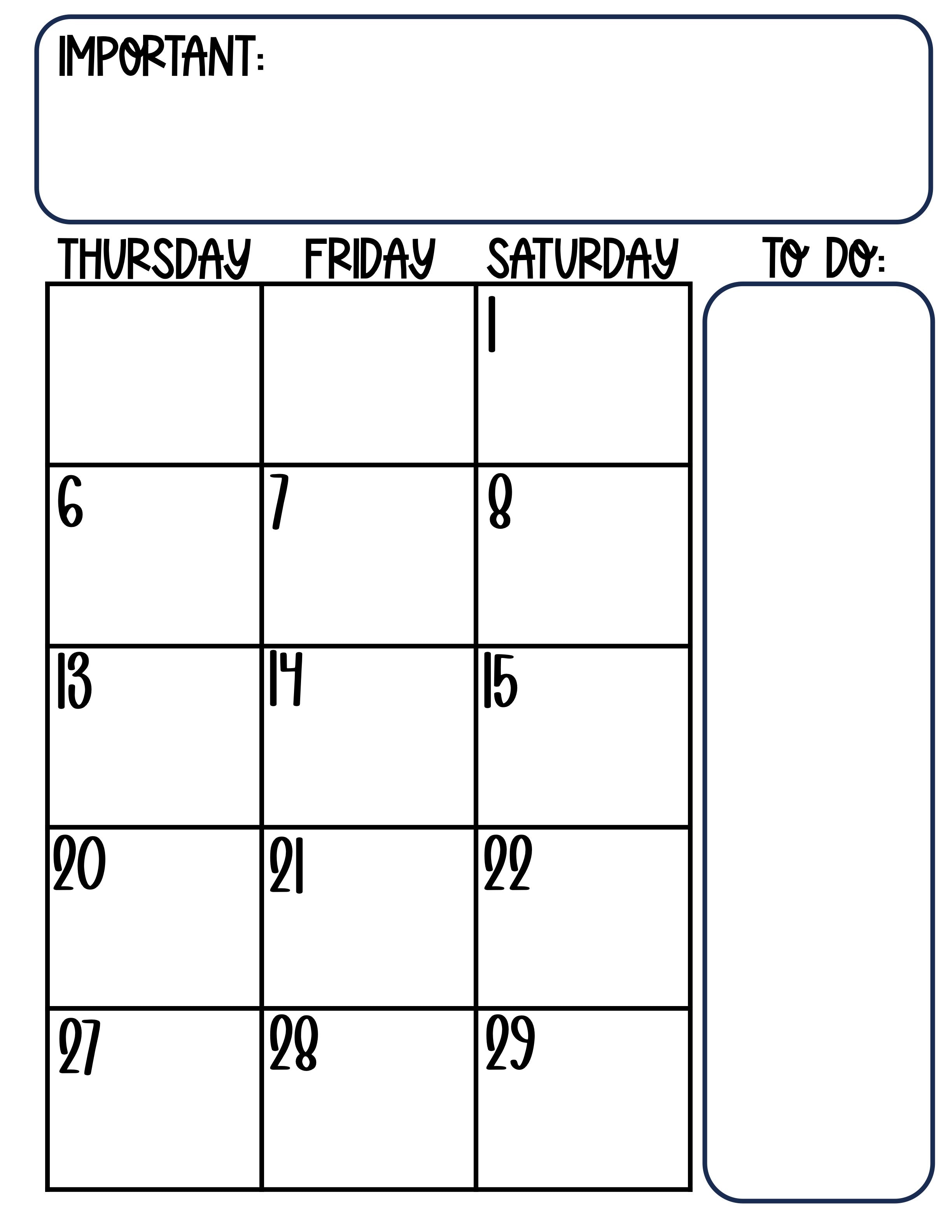 Basic Teacher Planner Oct 2025- May 2026