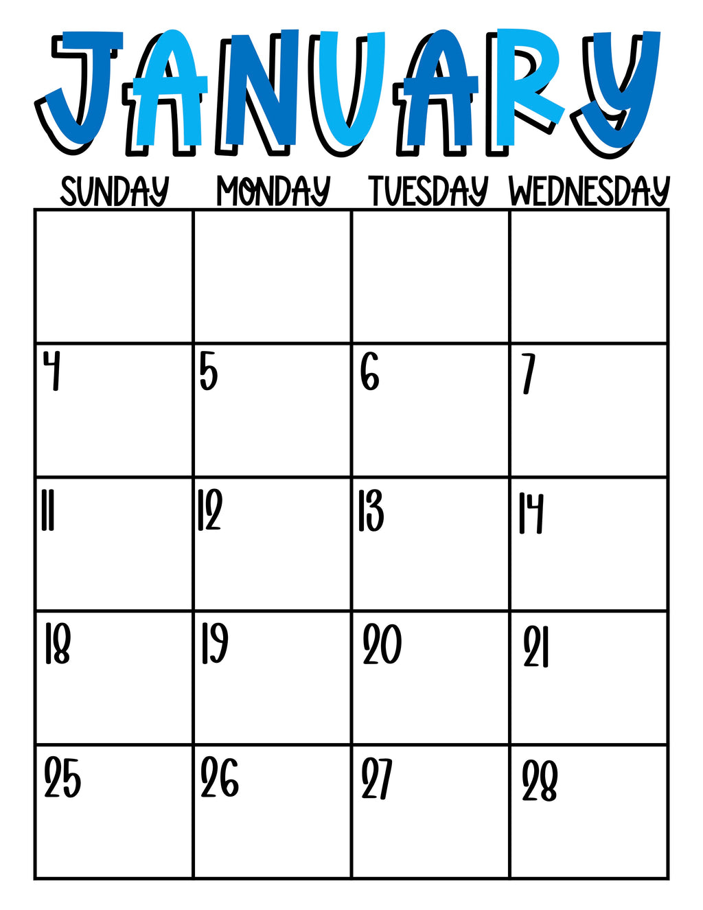 Basic Teacher Planner Oct 2025- May 2026